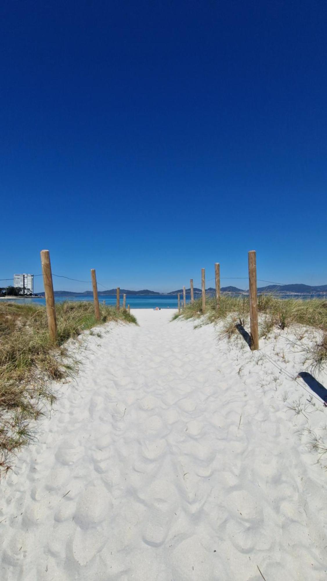 Apartamento Playa Bouzas - Vigo - Parking Free المظهر الخارجي الصورة
